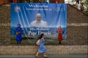 El Papa llega a Mongolia en una visita de fuerte interés geopolítico