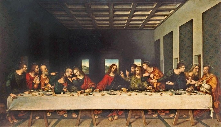 La última cena, una de las obras más populares del Renacimiento.