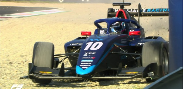 Franco Colapinto se quedó sin el subcampeonato de la Fórmula 3 por un temprano abandono, pero apunta al salto de categoría