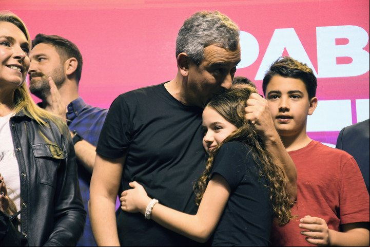 Pablo Javkin fue reelecto intendente Rosario. Foto Juan José García.