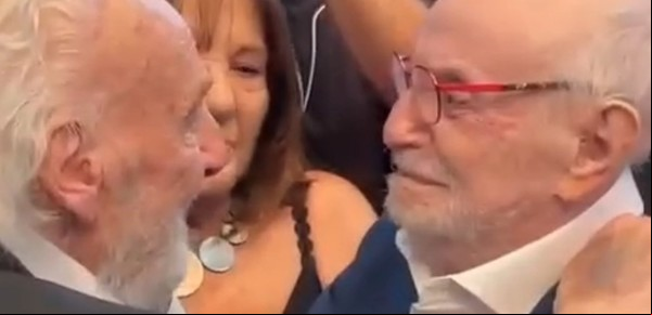 El conmovedor último abrazo entre Pepe Soriano y Héctor Alterio