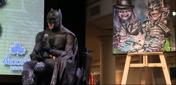 El lugar del Conurbano donde el Caballero de la Noche tuvo su Batman Day