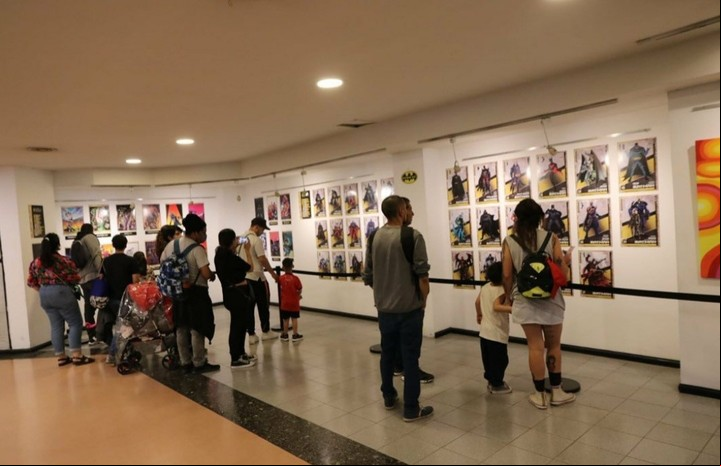 Muestra de infografias de Batman