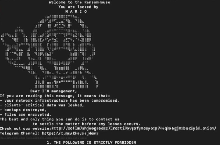 Mario Locker, el ransomware usado por el cartel Ransom House