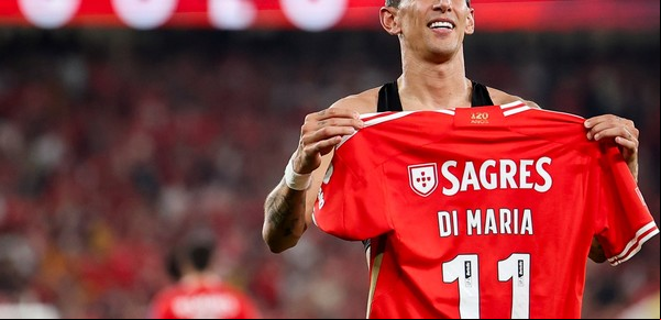 Angel Di María, el hombre de los gritos importantes: metió otro gol clave y Benfica se quedó con el clásico ante Porto