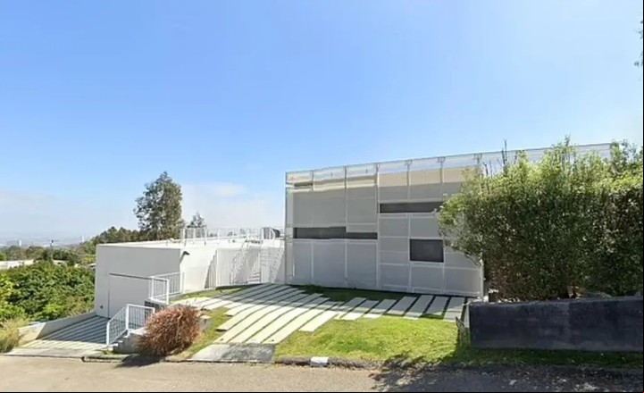 La vivienda de lujo que alquiló la mujer a través de Airbnb.