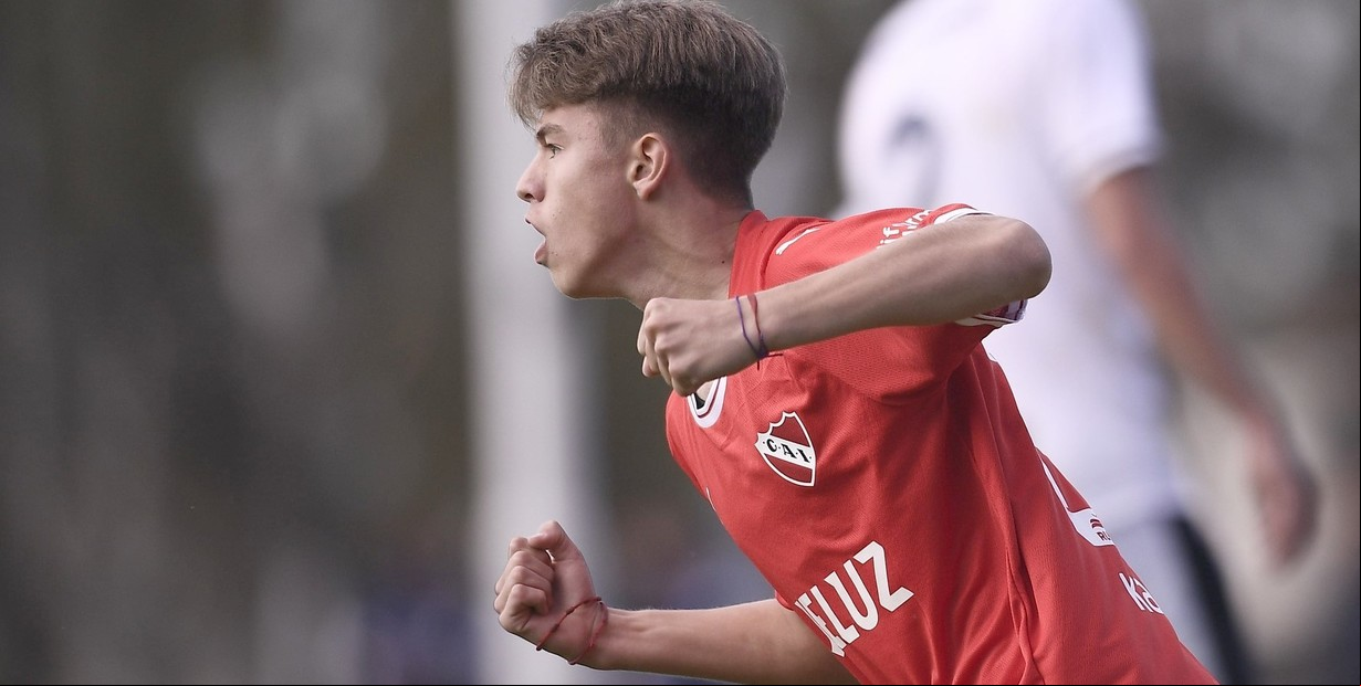Tomás Parmo, la joyita que no para de meter golazos en la Reserva de Independiente