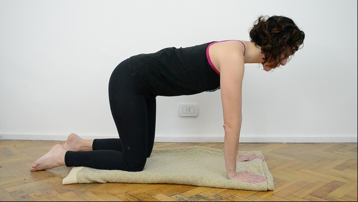 Ejercicios de flexibilidad para la región lumbar.