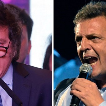 Sorpresa: la encuestadora que mide para Massa lo tiene arriba a Milei para el balotaje