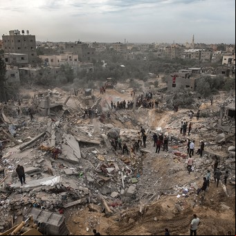 Guerra Hamas-Israel: bombardearon una sede de la ONU usada como refugio en la Franja de Gaza