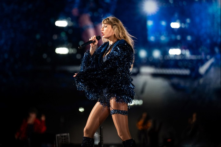Un huracán. Taylor Swift dio tres conciertos inolvidables en la Argentina. Foto: @irishsuarez