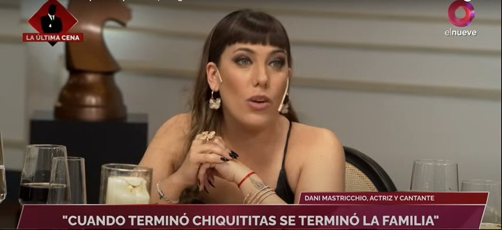 Daniella Mastricchio contó cómo la fama afectó su relación familiar. Captura TV