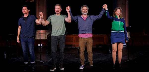 Matt Damon y Mark Ruffalo unieron su talento en una iglesia para salvarla de la demolición