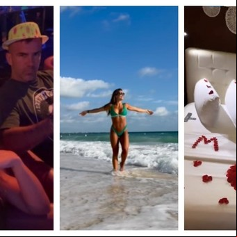 La romántica luna de miel de Sol Pérez y Guido Mazzoni en el Caribe: playa, gimnasio y bingo