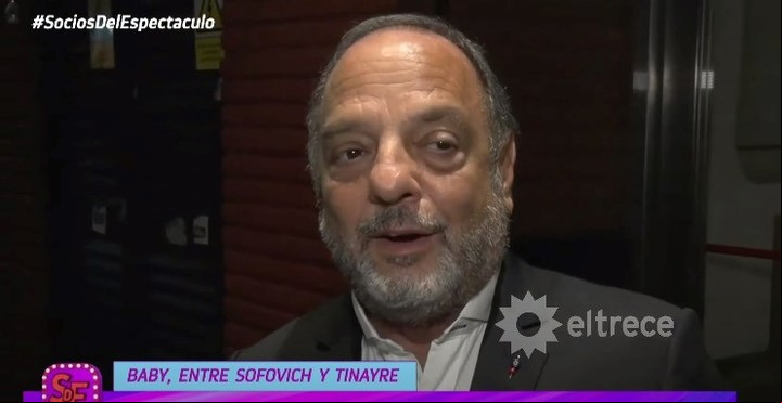 Baby Etchecopar. Captura TV.