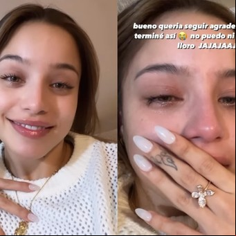 Emilia Mernes lloró emocionada tras agotar diez shows en diez horas: "Es una locura"
