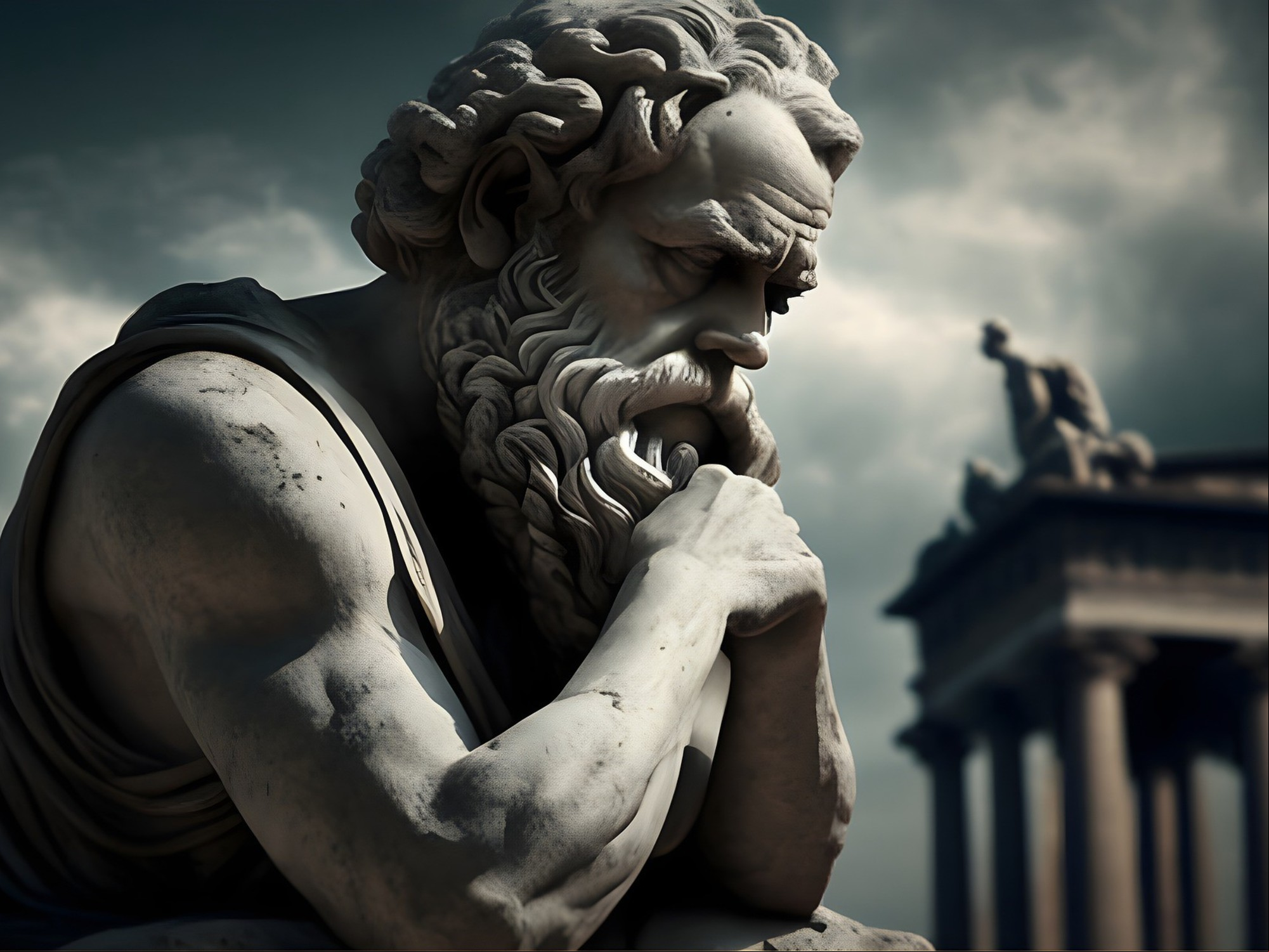 Imagen de Sócrates. Foto: Pixabay.