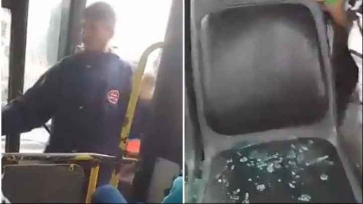 El episodio se viralizó en las últimas horas y ocurrió en un interno de la línea 236.