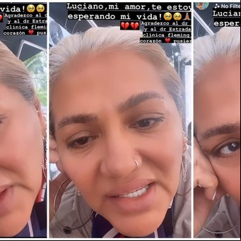 El desesperado pedido de Gladys la Bomba Tucumana por la salud de su novio: "Recen por mi amor"