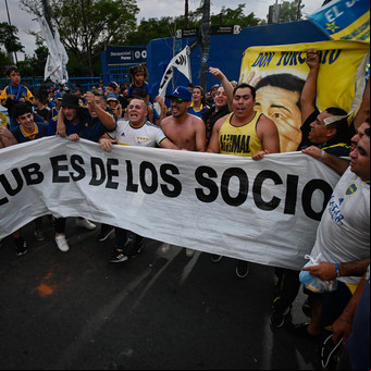 A diferencia de la previa del balotaje presidencial, fueron muchos menos los clubes del fútbol que se manifestaron contra las SAD