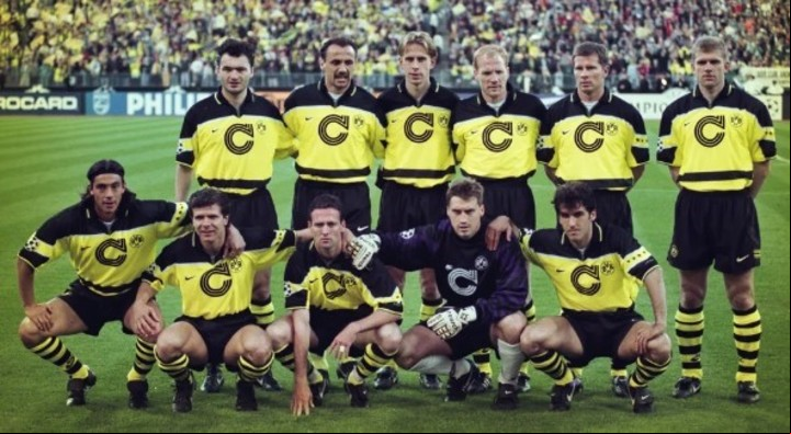 El Borussia Dortmund fue campeón de Europa en aquella temporada 96-97. (Getty Images)