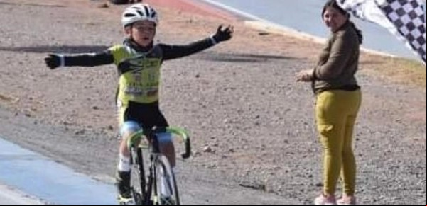 El ciclista sanjuanino de 7 años que se enamoró del Gallito 