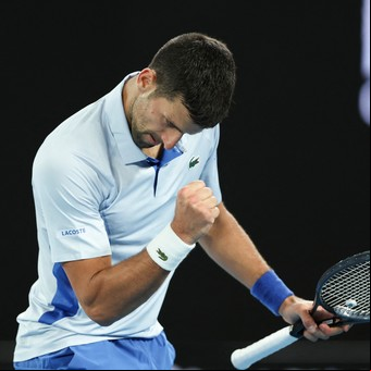 Australian Open, día 8: Djokovic desfiló en octavos, alcanzó un récord de Federer y se acerca al duelo cumbre con Sinner