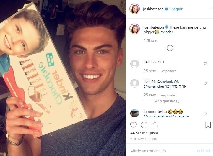 Josh, su reemplazante. Foto: Instagram