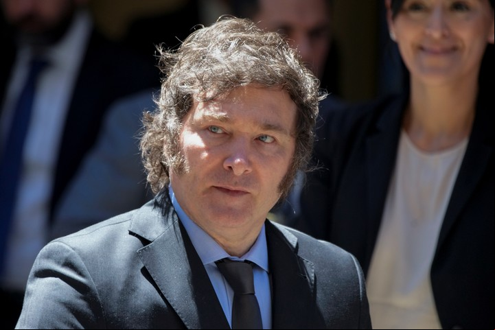Javier Milei ya fue entrevistado por Mirtha Legrand. Ahora iba a serlo por Susana Giménez. Foto: AP