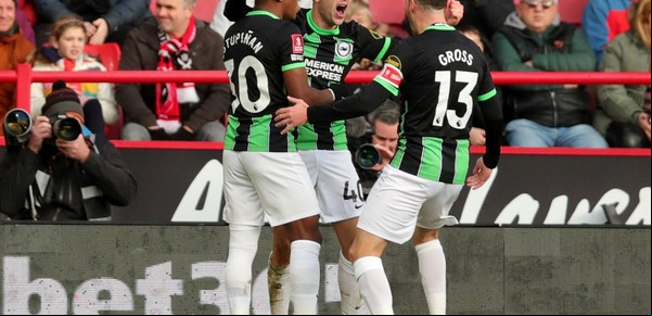 Brighton festejó por el golazo de Facundo Buonanotte, el otro argentino que espera por Barco
