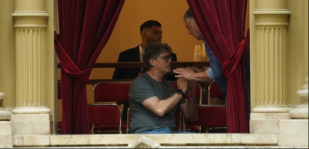 Quién es el empresario acusado de insultar a Myriam Bregman que fue echado por la seguridad de la sesión de la Ley Ómnibus