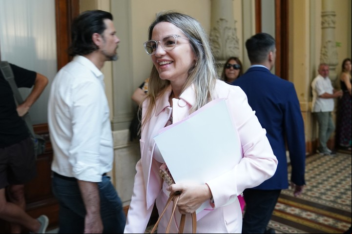 "No fui, no soy ni seré fanática de nada ni de nadie", enfatizó Piparo a Clarín. Foto: Juano Tesone