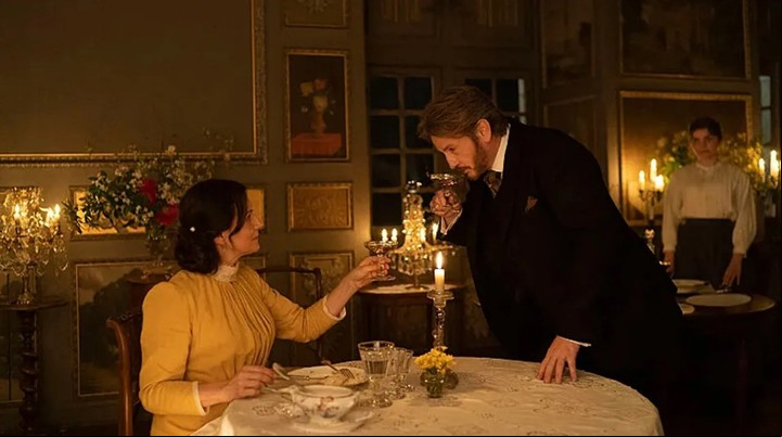 Juliette Binoche, junto a su ex Benoît Magimel, en el "El sabor de las cosas".