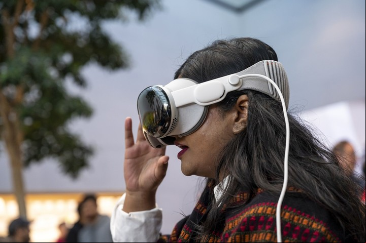 Vision Pro, el producto destacado de lo que va del año. Foto: Bloomberg