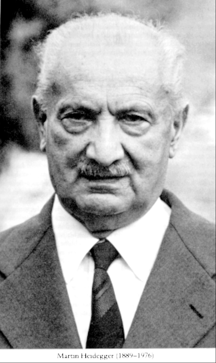 Martin Heidegger.