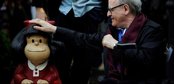 Mafalda, la nena que lleva 60 años desnudando ese “manicomio redondo” que es el mundo