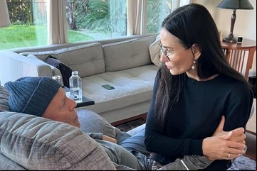 Demi Moore se sinceró sobre el actual estado de salud de Bruce Willis: "Es muy difícil, no es lo que le desearía a nadie"