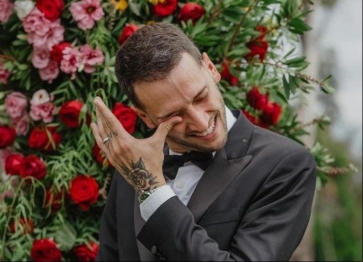 La boda de los influencers Hernan Regiardo y Samantha Trottier. Foto Consuelo Juncosa.