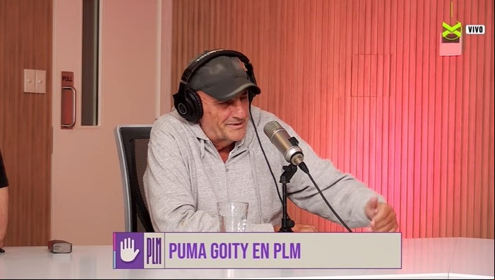El Puma Goity en "Paren la mano".