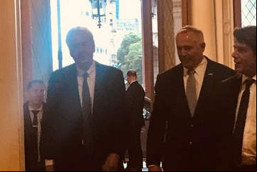 Posse y Caputo visitaron al jefe de la CIA y analizaron la escalada en Oriente Medio