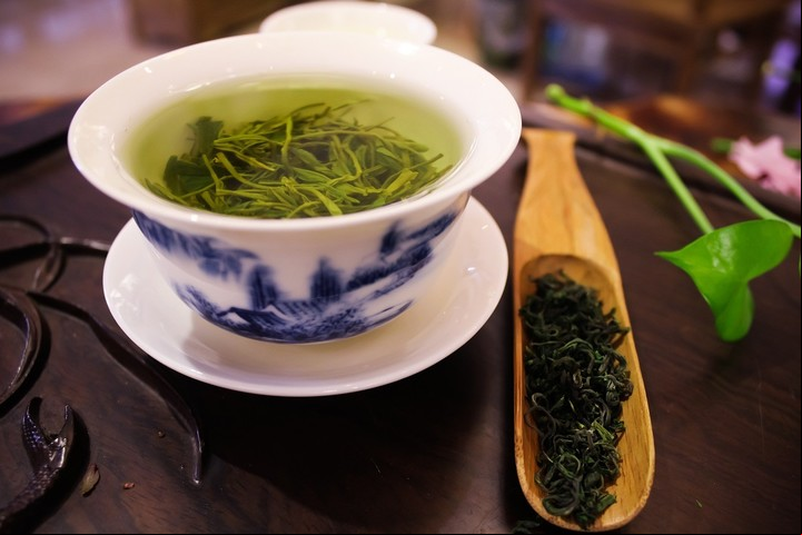 El clásico té verde de Japón. Foto: Pixabay.