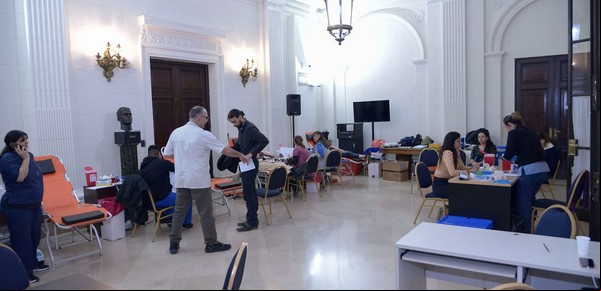 Jornada de donación de sangre e inscripción al registro de donantes de médula ósea