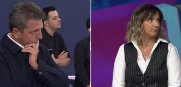Sergio Massa reapareció en TV con Malena Galmarini, que cruzó al ministro de Salud: "Tiene un susto bárbaro, le queda grande el cargo"