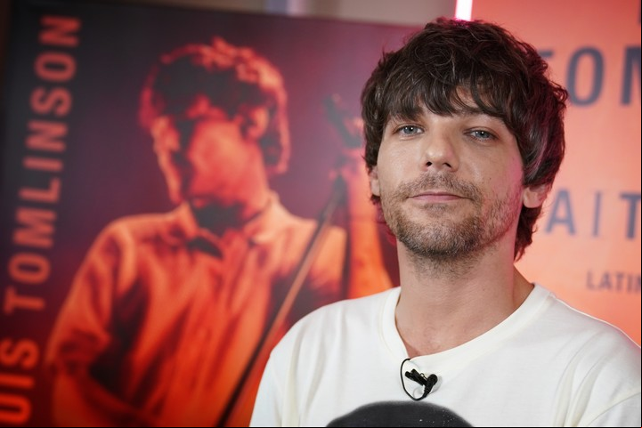 Louis Tomlinson en Buenos Aires. Ya estuvo como solista en 2022 y con One Direction en 2014. Foto: Juano Tesone
