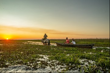 Excursiones en los Esteros del Iberá, pesca en Paso de la Patria y postales del atardecer en Corrientes capital