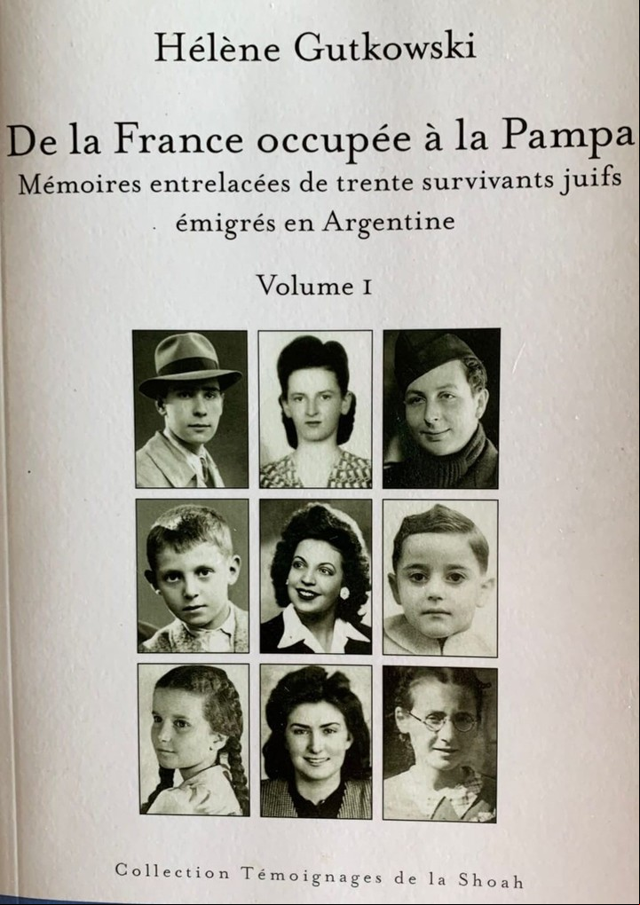 "De la Francia ocupada a la Pampa", libro editado en s (hay otro en español) con el testimonio, entre otros, de Mariette.