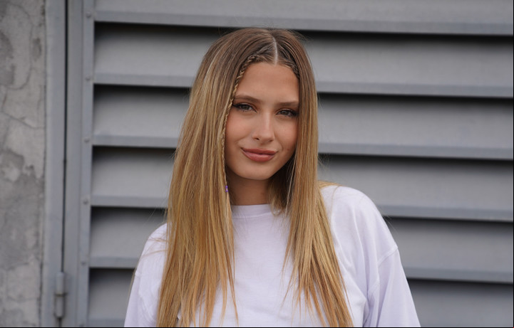Lolo Poggio tiene 17 años, es actriz, bailarina y modelo.
Foto Guillermo Rodriguez Adami