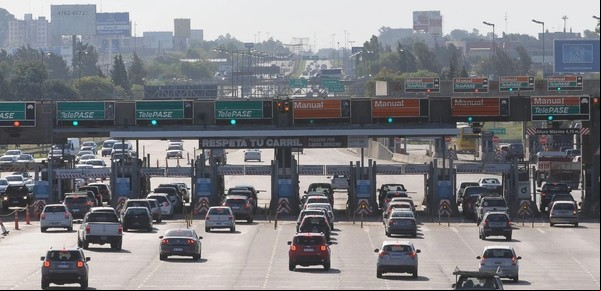 Desde hoy los peajes son más caros: cuáles son las nuevas tarifas de Panamericana, Riccheri y Oeste