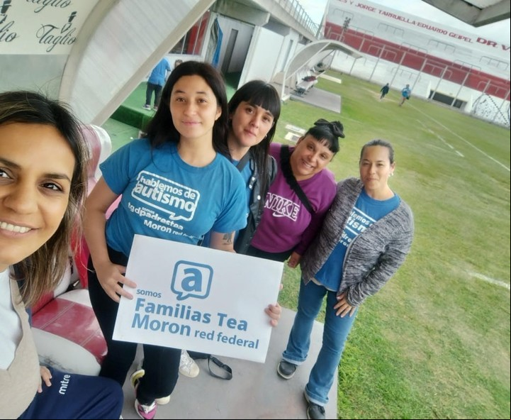 Los familiares visitaron el estadio y para conocer el protocolo.