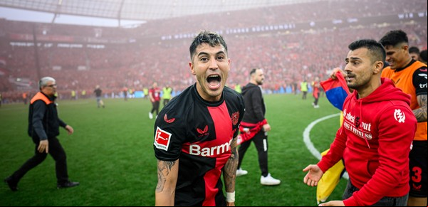Exequiel Palacios, del histórico título con Leverkusen en la Bundesliga a postularse a los Juegos Olímpicos: "Me muero por estar en la Selección"